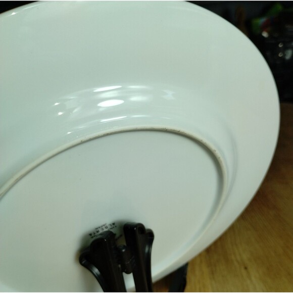 10" Dinner Plate Everbrite Alberta Discontind Pattern Porcelain Gold Trim Floral - Picture 9 of 12